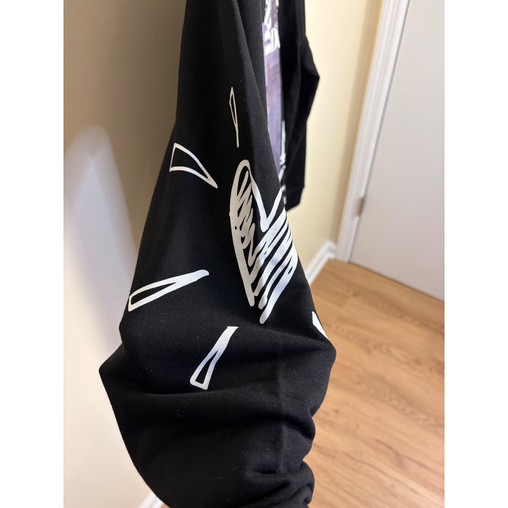 Dolce & Gabbana Sweatshirt Mens XXL Black Giuseppe Leone Photo Sicilia Graffiti - Picture 5 of 12